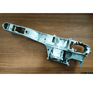Корпус ручки двери боковой раздвижной правой наружной (механизм) Citroen Jumpy III (2007-……) 9680656580,9109 62,910962