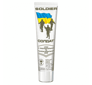 Солдат, крем з протизапальною та ранозагоювальною дією, 50 г Солдат, крем з протизапальною та ранозагоювальною дією, 50 г