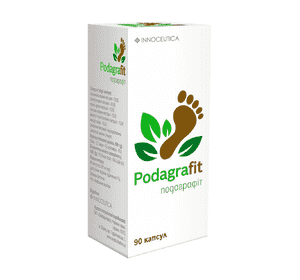 Подаграфіт, капсули по 350 мг №90 Подаграфіт, капсули по 350 мг №90