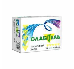 Слабітель, проносний засіб, саше по 10 г №10 Слабітель, проносний засіб, саше по 10 г №10