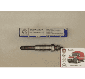 Свеча накаливания Fiat Ducato ISKRA 11720615 Свеча накаливания Fiat Ducato ISKRA 11720615