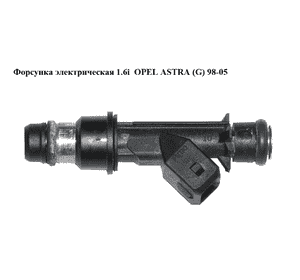 Форсунка электрическая 1.6i  OPEL ASTRA (G) 98-05 (ОПЕЛЬ АСТРА G) (25317316) Форсунка электрическая 1.6i  OPEL ASTRA (G) 98-05 (ОПЕЛЬ АСТРА G) (25317316)