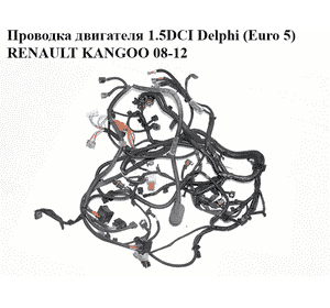 Проводка двигателя 1.5DCI Delphi (Euro 5) RENAULT KANGOO 08-12 (РЕНО КАНГО) (240110826R) Проводка двигателя 1.5DCI Delphi (Euro 5) RENAULT KANGOO 08-12 (РЕНО КАНГО) (240110826R)