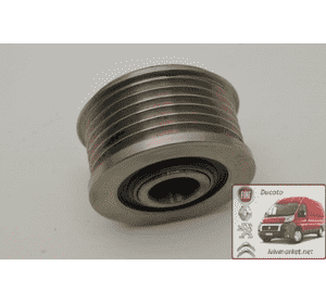 Шкив генератора демпферный 6 ручейковый Ситроен Джампер / Citroen Jumper II  RUVILLE EVR55966 Шкив генератора демпферный 6 ручейковый Ситроен Джампер / Citroen Jumper II  RUVILLE EVR55966