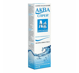 АКВА СПРЕЙ® АРГЕНТУМ, 120 мл АКВА СПРЕЙ® АРГЕНТУМ, 120 мл