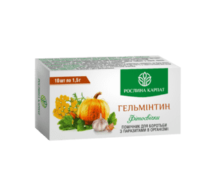 Фітосвічки Гельмінтин 10 шт Фітосвічки Гельмінтин 10 шт
