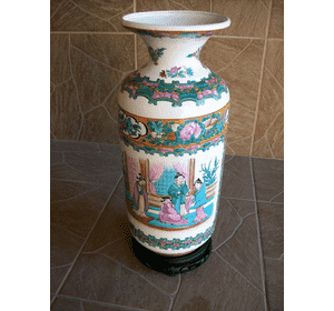 Інтерєрна ваза. Фарфор. Китай. (6122)