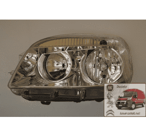 Фара передняя левая Fiat Doblo (2005-2009) 661-1150L-LD-EM