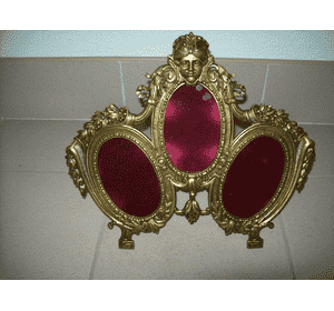 Старовинна латунна фоторамка Ангел  (5628) Старовинна латунна фоторамка Ангел  (5628)