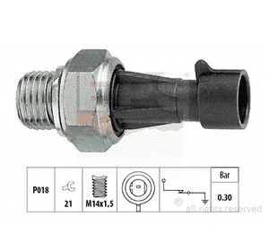 Датчик давления масла на Fiat Doblo (2009- ......) 55202374,1.800.096 Датчик давления масла на Fiat Doblo (2009- ......) 55202374,1.800.096