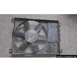 Вентилятор радиатора (с моторчиком+дифузор) Citroen Jumper  (1994-2002) 1323254080