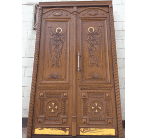 церковні двері дубові