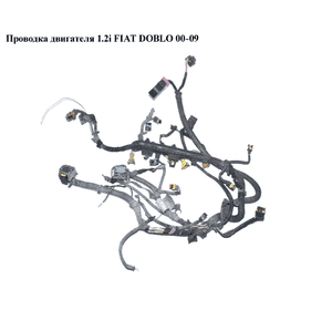 Проводка двигателя 1.2i  FIAT DOBLO 00-09 (ФИАТ ДОБЛО) (51756242, 55195247, 55195235, 55195236, 55195246) Проводка двигателя 1.2i  FIAT DOBLO 00-09 (ФИАТ ДОБЛО) (51756242, 55195247, 55195235, 55195236, 55195246)