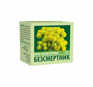 БЕЗСМЕРТНИК, крем протизапальний, 41 г БЕЗСМЕРТНИК, крем протизапальний, 41 г