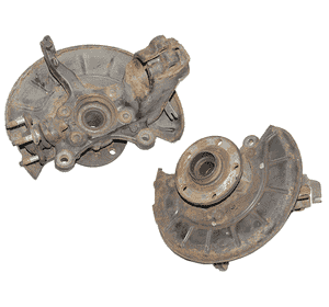 Поворотный кулак передний левый под ABS  со ступицей VOLKSWAGEN TOURAN 03-10 (ФОЛЬКСВАГЕН ТАУРАН) Поворотный кулак передний левый под ABS  со ступицей VOLKSWAGEN TOURAN 03-10 (ФОЛЬКСВАГЕН ТАУРАН)