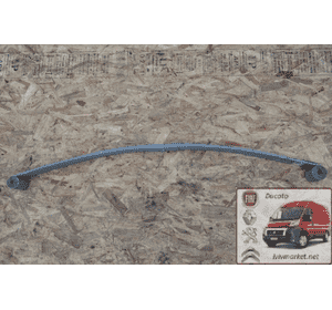 Рессора задняя однолистовая Fiat Ducato TES 58156040019 Рессора задняя однолистовая Fiat Ducato TES 58156040019
