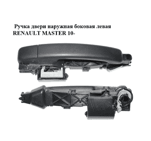 Ручка двери наружная боковая левая   RENAULT MASTER 10-(РЕНО МАСТЕР) (806068194R, 806062978R, 806061829R, 806061908R, 808406464R) Ручка двери наружная боковая левая   RENAULT MASTER 10-(РЕНО МАСТЕР) (806068194R, 806062978R, 806061829R, 806061908R, 808406464R)