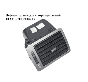 Дефлектор воздуха с торпеды  левый FIAT SCUDO 07-13 (ФИАТ СКУДО) (9634499077) Дефлектор воздуха с торпеды  левый FIAT SCUDO 07-13 (ФИАТ СКУДО) (9634499077)