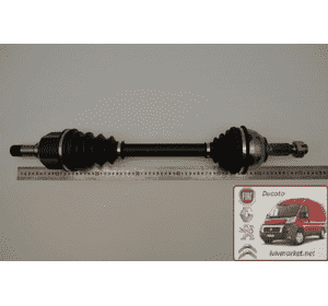 Полуось левая 28/37 шлицов Citroen Jumpy III 2.0 hdi  (2007-……) EXPERT LINE EXP C9921 Полуось левая 28/37 шлицов Citroen Jumpy III 2.0 hdi  (2007-……) EXPERT LINE EXP C9921