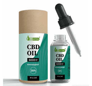 Канабідіол CBD олія 20% 6000 мг, туба Канабідіол CBD олія 20% 6000 мг, туба