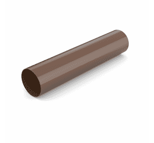 Труба водостічна коричнева 90 мм Bryza