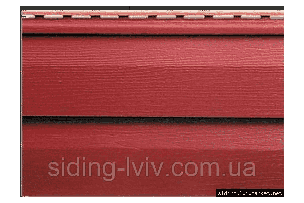 Сайдинг акриловий красний Альта-Профиль Канада Плюс - ЛьвівМаркет Сайдинг акриловий красний Альта-Профиль Канада Плюс - LvivMarket.net