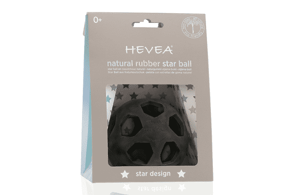 Прорізувач для зубів HEVEA natural rubber star ball - LvivMarket.net