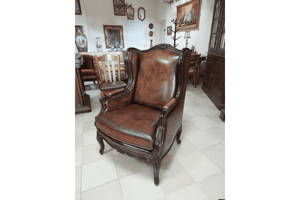 Шкіряне крісло Луї (6862) - ЛьвівМаркет Шкіряне крісло Луї (6862) - LvivMarket.net