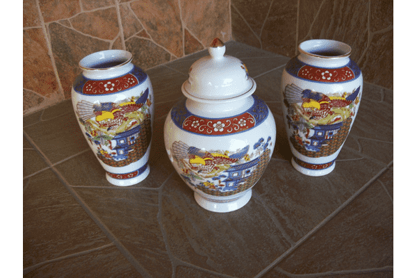 Набір ваз. Китай. (6148) - ЛьвівМаркет Набір ваз. Китай. (6148) - LvivMarket.net