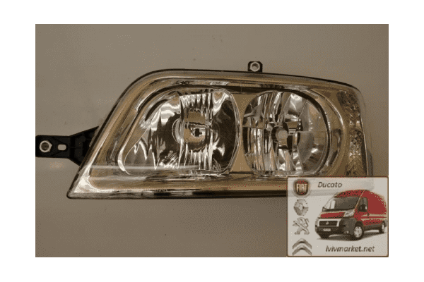 Фара передняя левая Citroen Jumper II (2002-2006) 6208E3,1328426080,6204.Z8,505201L,550-1130L-LD-EM,TYC 20-0678-05-2 - ЛьвівМаркет Фара передняя левая Citroen Jumper II (2002-2006) 6208E3,1328426080,6204.Z8,505201L,550-1130L-LD-EM,TYC 20-0678-05-2 - LvivMarket.net