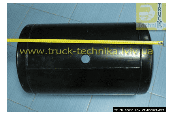 Ресівер повітряний балон 80L, діаметр 396mm, довжина 750mm, вихід M22x1,5mm - ЛьвівМаркет Ресівер повітряний балон 80L, діаметр 396mm, довжина 750mm, вихід M22x1,5mm - LvivMarket.net