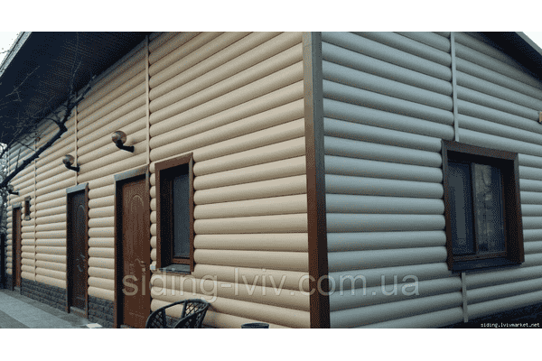 Блок хаус Альта-Профіль Золотистий 3,10 м вініловий - ЛьвівМаркет Блок хаус Альта-Профіль Золотистий 3,10 м вініловий - LvivMarket.net
