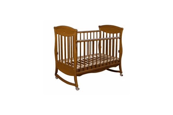 Ліжечко дитяче горіх - ЛьвівМаркет Ліжечко дитяче горіх - LvivMarket.net