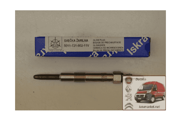 Свеча накаливания Fiat Doblo 1.9 jtd ISKRA 11 721 802 - ЛьвівМаркет Свеча накаливания Fiat Doblo 1.9 jtd ISKRA 11 721 802 - LvivMarket.net