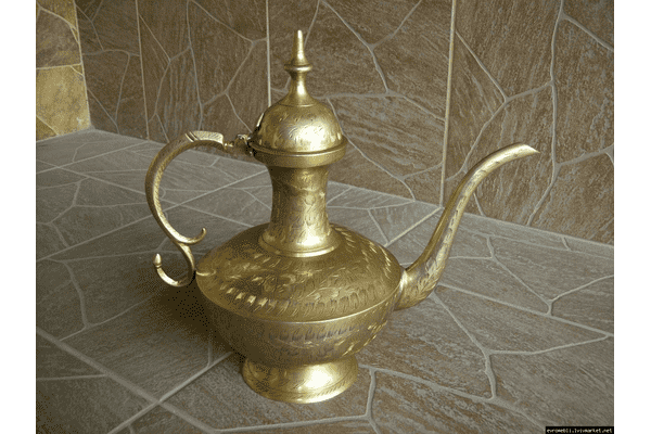 Старовинний індійський чайник (4237).  ДНІПРО - LvivMarket.net