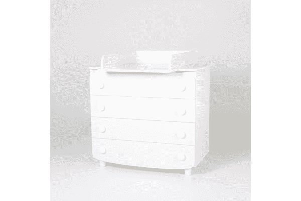 Комод Верес 90 см ДСП, білий - ЛьвівМаркет Комод Верес 90 см ДСП, білий - LvivMarket.net