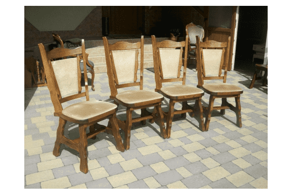 Комплект деревяних стільців (3241).ДНІПРО - LvivMarket.net