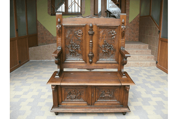 Антикварний деревяний бомбетель Mechelense (6366) - LvivMarket.net