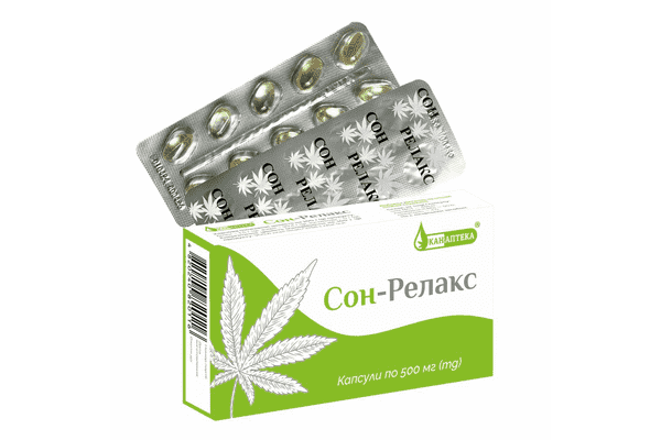 Сон-Релакс,CBD капсули по 500 мг №20 - ЛьвівМаркет Сон-Релакс,CBD капсули по 500 мг №20 - LvivMarket.net
