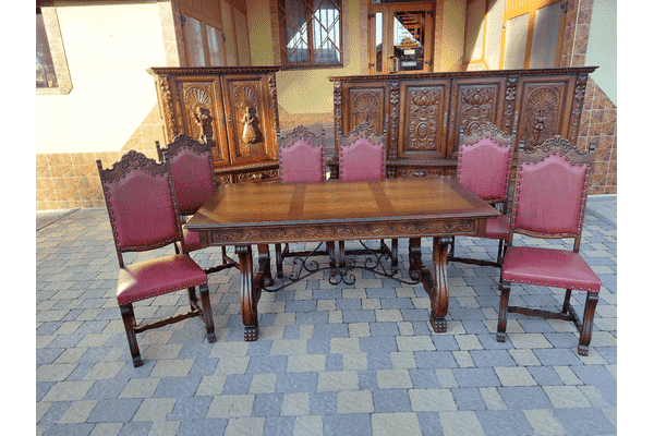 Комплект меблів для столової в стилі РЕНЕСАНС (6536) - LvivMarket.net
