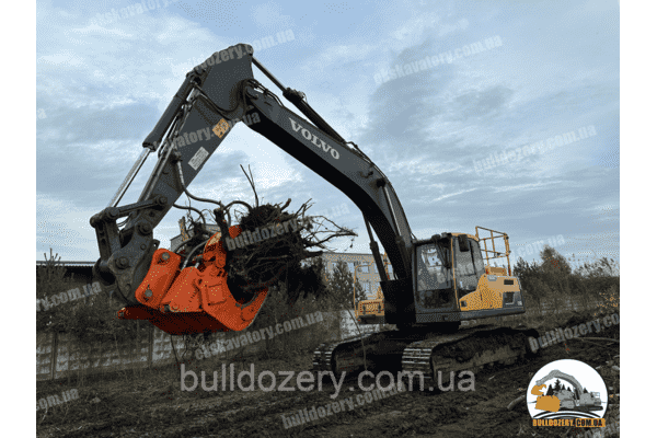 Гусеничний екскаватор Volvo 300 для викорчовування пнів та розліснення дерев. Викорчовувач пнів та дерев. Ощищення траншей,каналів - ЛьвівМаркет Гусеничний екскаватор Volvo 300 для викорчовування пнів та розліснення дерев. Викорчовувач пнів та дерев. Ощищення траншей,каналів - LvivMarket.net