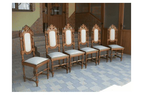Комплект античних стільців (3340) - LvivMarket.net