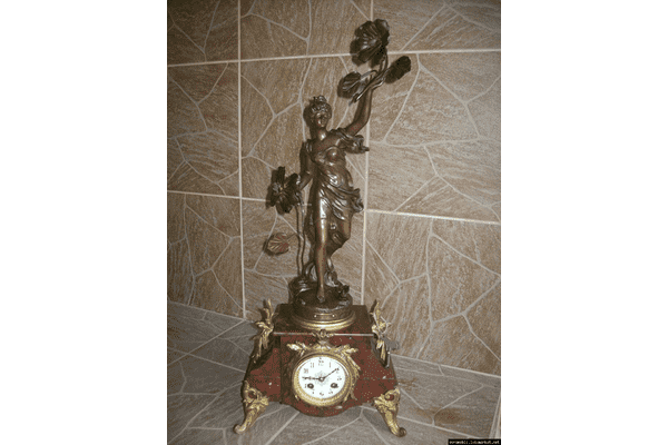 Годинник камінний (камінь,латунь) (4552) - ЛьвівМаркет Годинник камінний (камінь,латунь) (4552) - LvivMarket.net