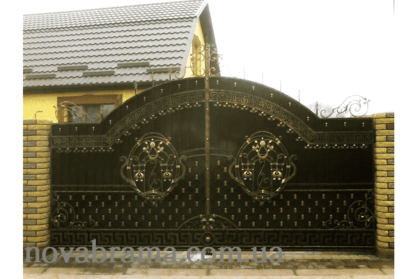 Кована брама Фенікс - ЛьвівМаркет Кована брама Фенікс - LvivMarket.net