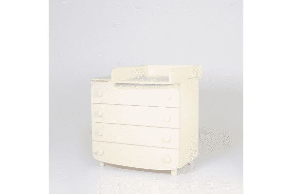 Комод Верес 90 см ДСП, слонова кістка - ЛьвівМаркет Комод Верес 90 см ДСП, слонова кістка - LvivMarket.net