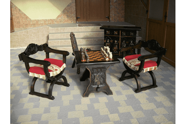 Деревяний набір для шахів. Іспанія (6143). ДНІПРО - LvivMarket.net
