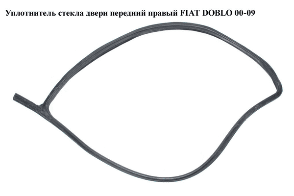 Уплотнитель стекла двери передний правый   FIAT DOBLO 00-09 (ФИАТ ДОБЛО) (51883272) - LvivMarket.net