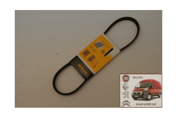 Ремень ручейковый 4 PK 755 Citroen Jumper CONTITECH 4 PK 755 - ЛьвівМаркет Ремень ручейковый 4 PK 755 Citroen Jumper CONTITECH 4 PK 755 - LvivMarket.net