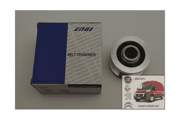 Шкив генератора демпферный 6 ручейковый Fiat Scudo 77363468, EVR59956 - ЛьвівМаркет Шкив генератора демпферный 6 ручейковый Fiat Scudo 77363468, EVR59956 - LvivMarket.net