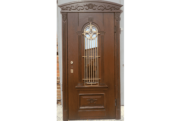 Дубові двері з різьбою - LvivMarket.net